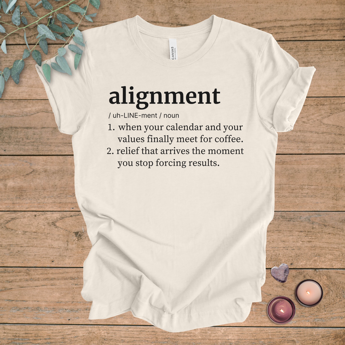 Alignment Definition | Funny Sarcastic Unisex Tee