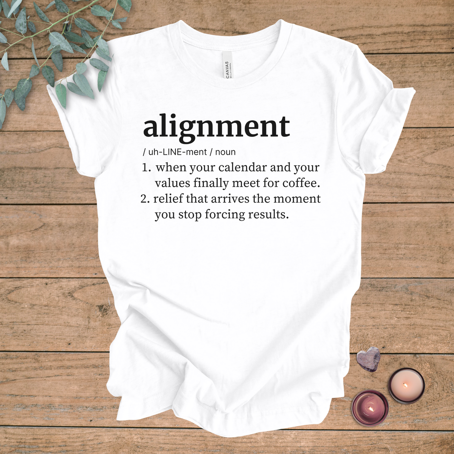 Alignment Definition | Funny Sarcastic Unisex Tee