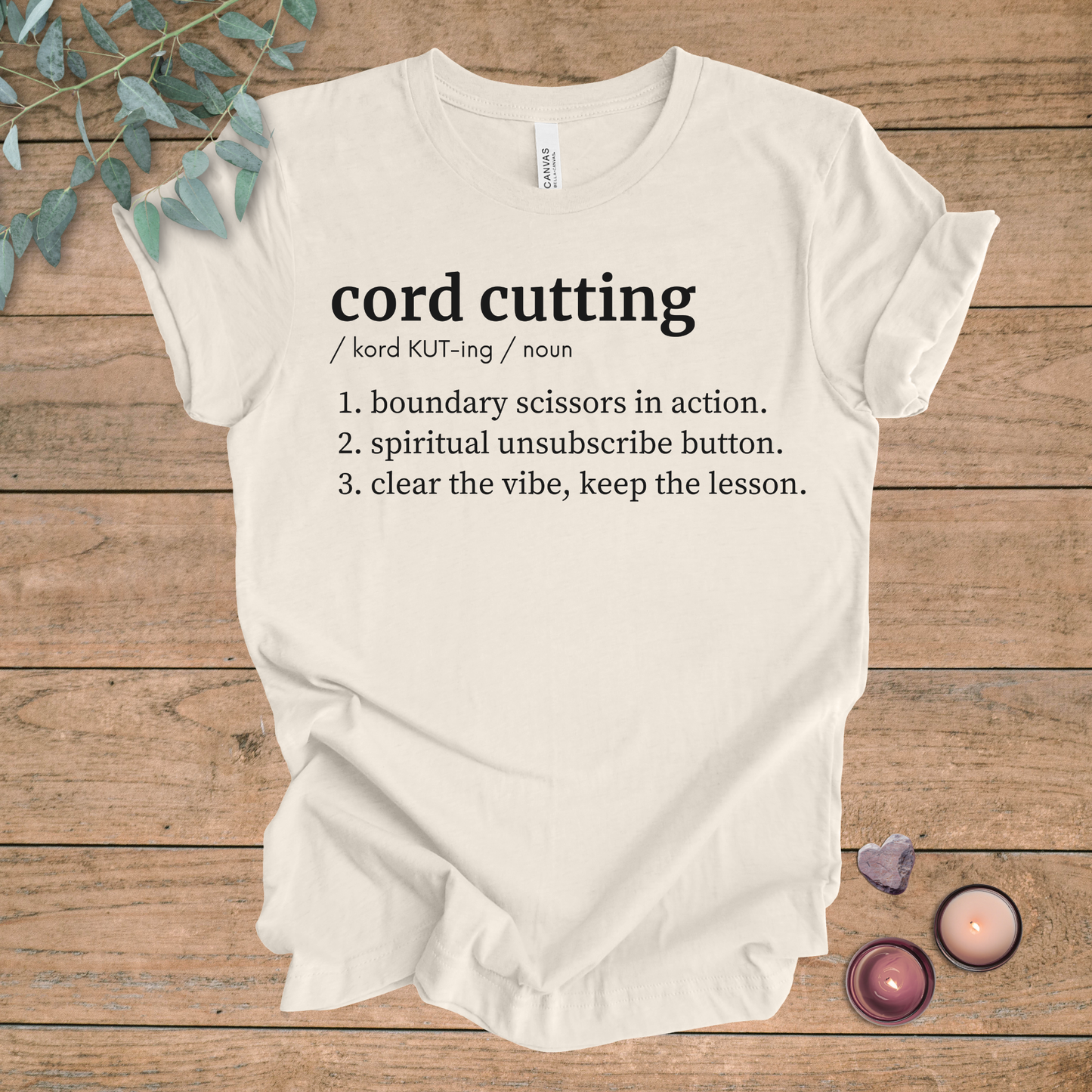 Cord Cutting Definition | Funny Sarcastic Unisex Tee