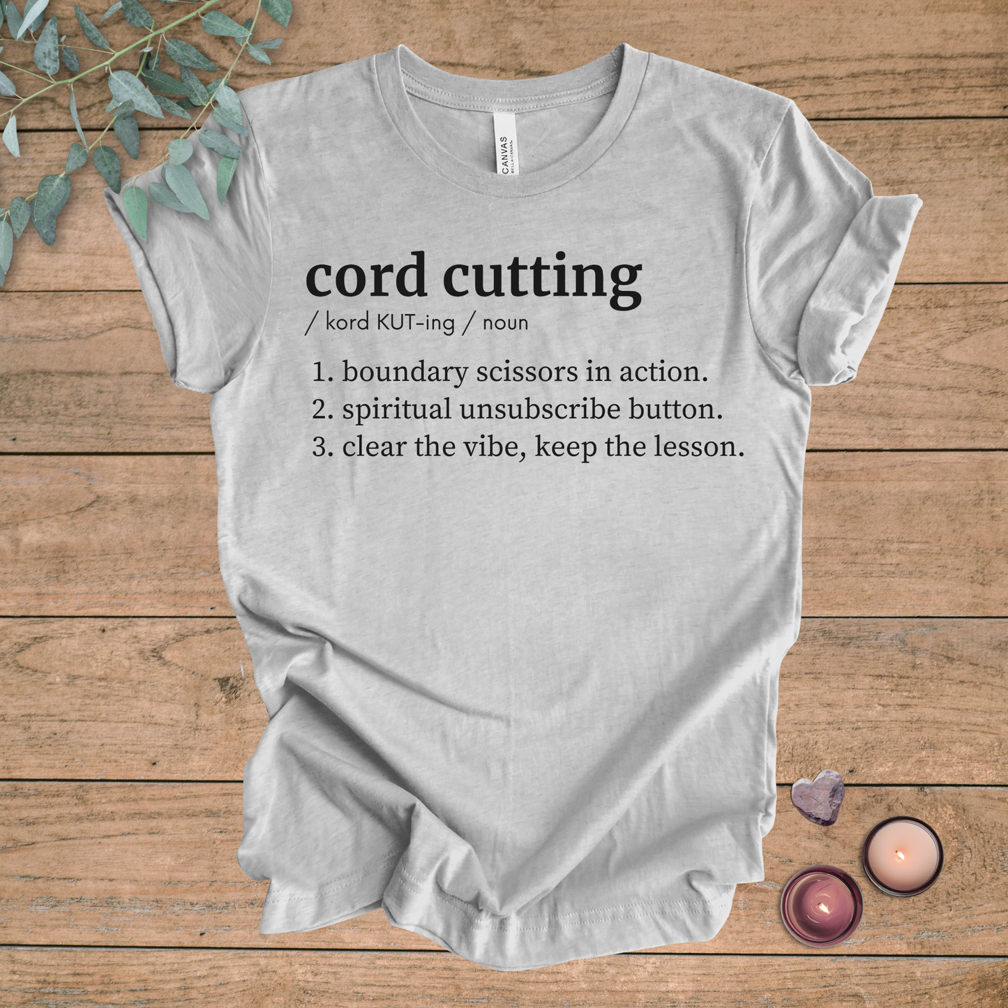 Cord Cutting Definition | Funny Sarcastic Unisex Tee