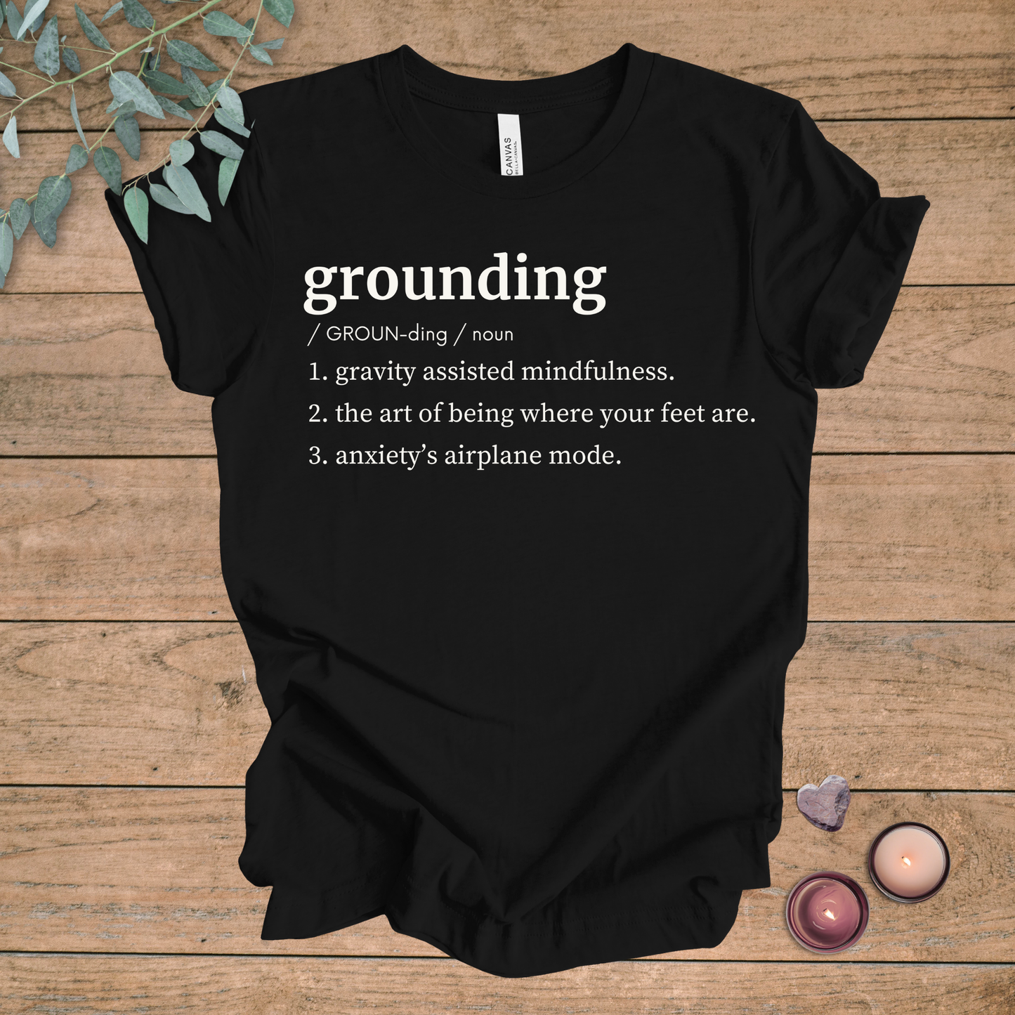 Grounding Definition | Spiritual Sarcastic Unisex Tee