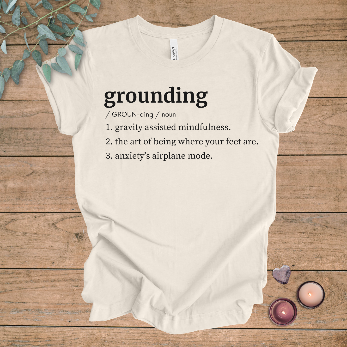 Grounding Definition | Spiritual Sarcastic Unisex Tee
