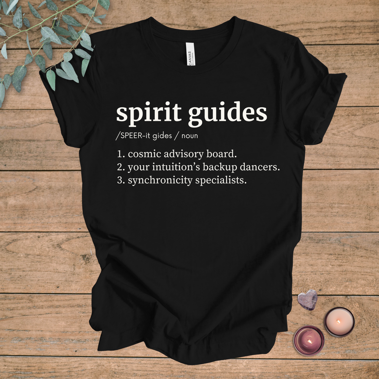 Spirit Guides Definition | Funny Unisex Tee