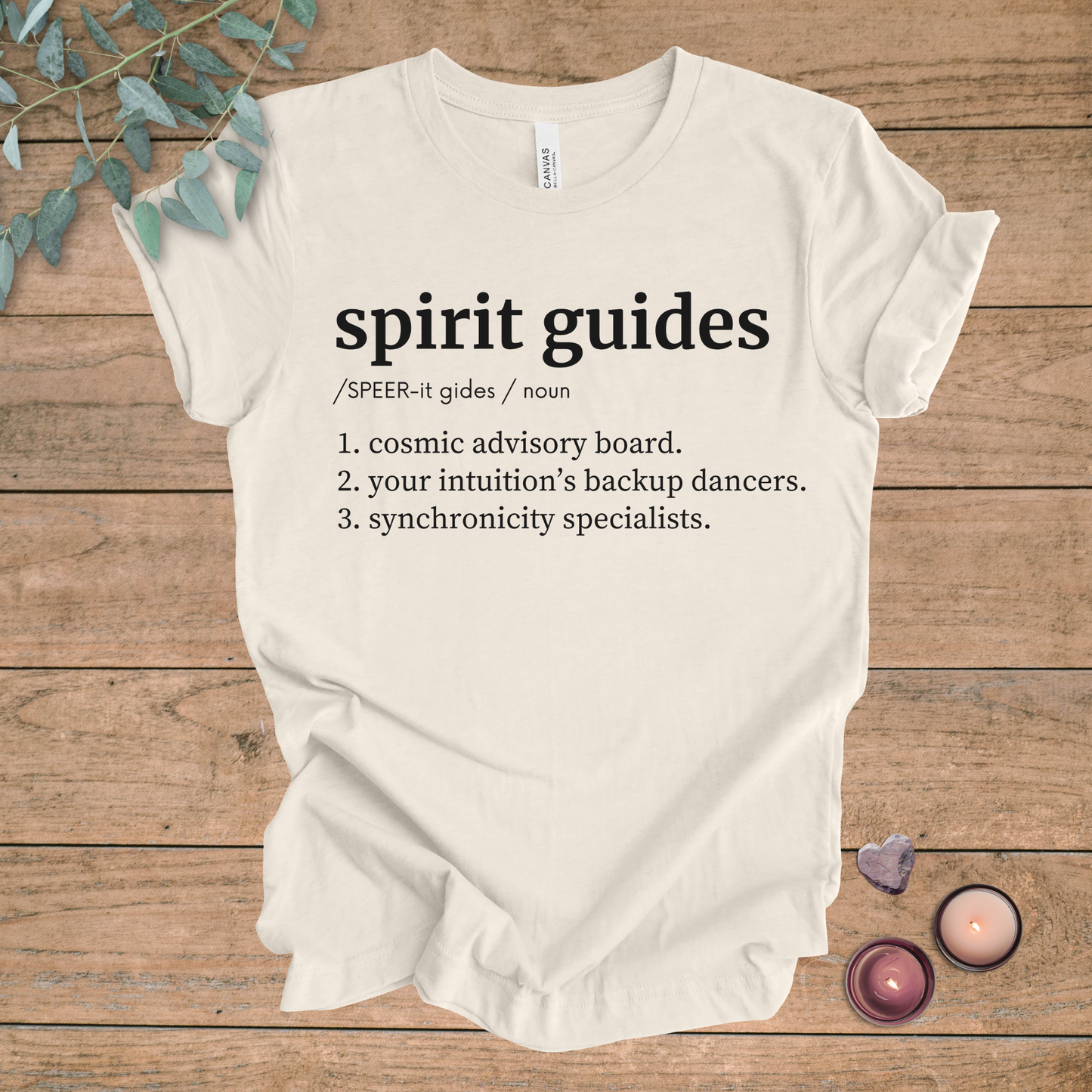 Spirit Guides Definition | Funny Unisex Tee
