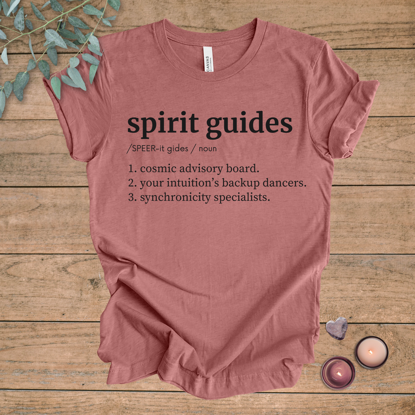 Spirit Guides Definition | Funny Unisex Tee