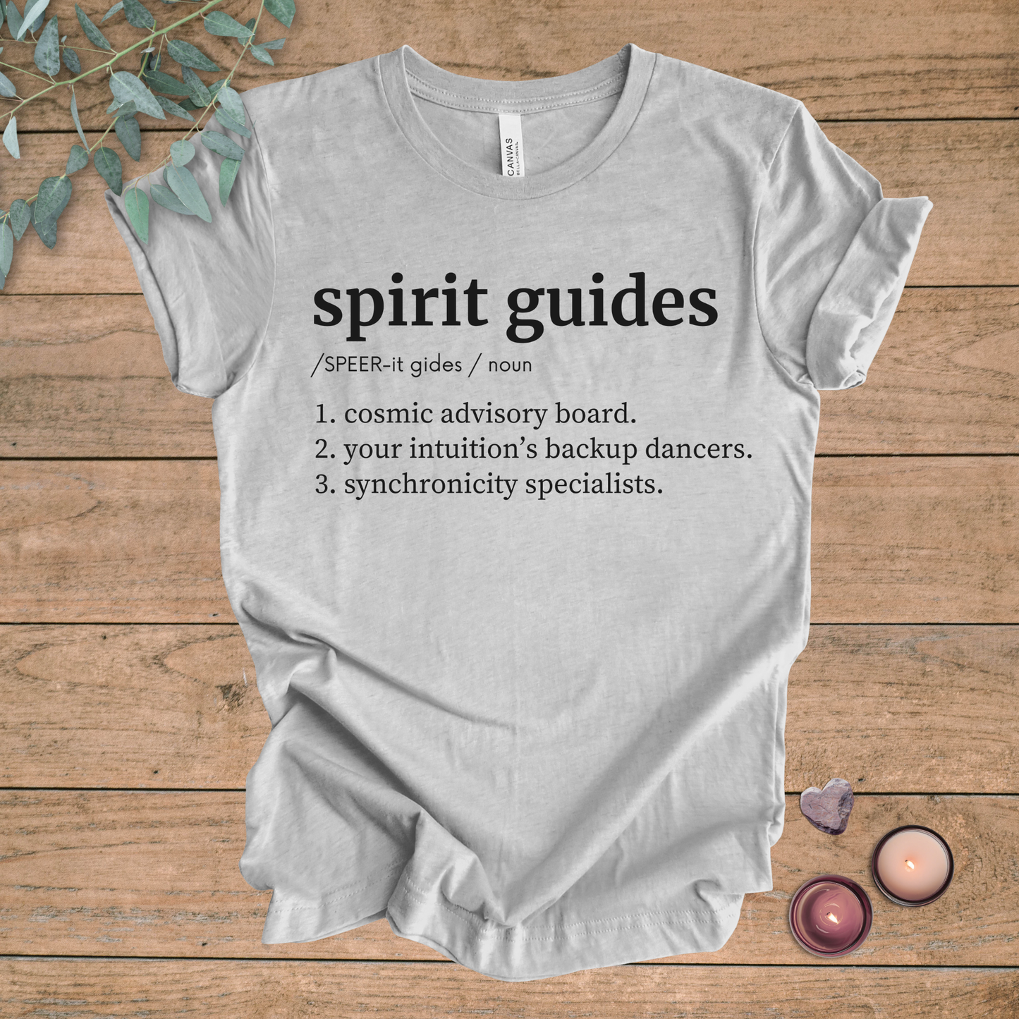 Spirit Guides Definition | Funny Unisex Tee