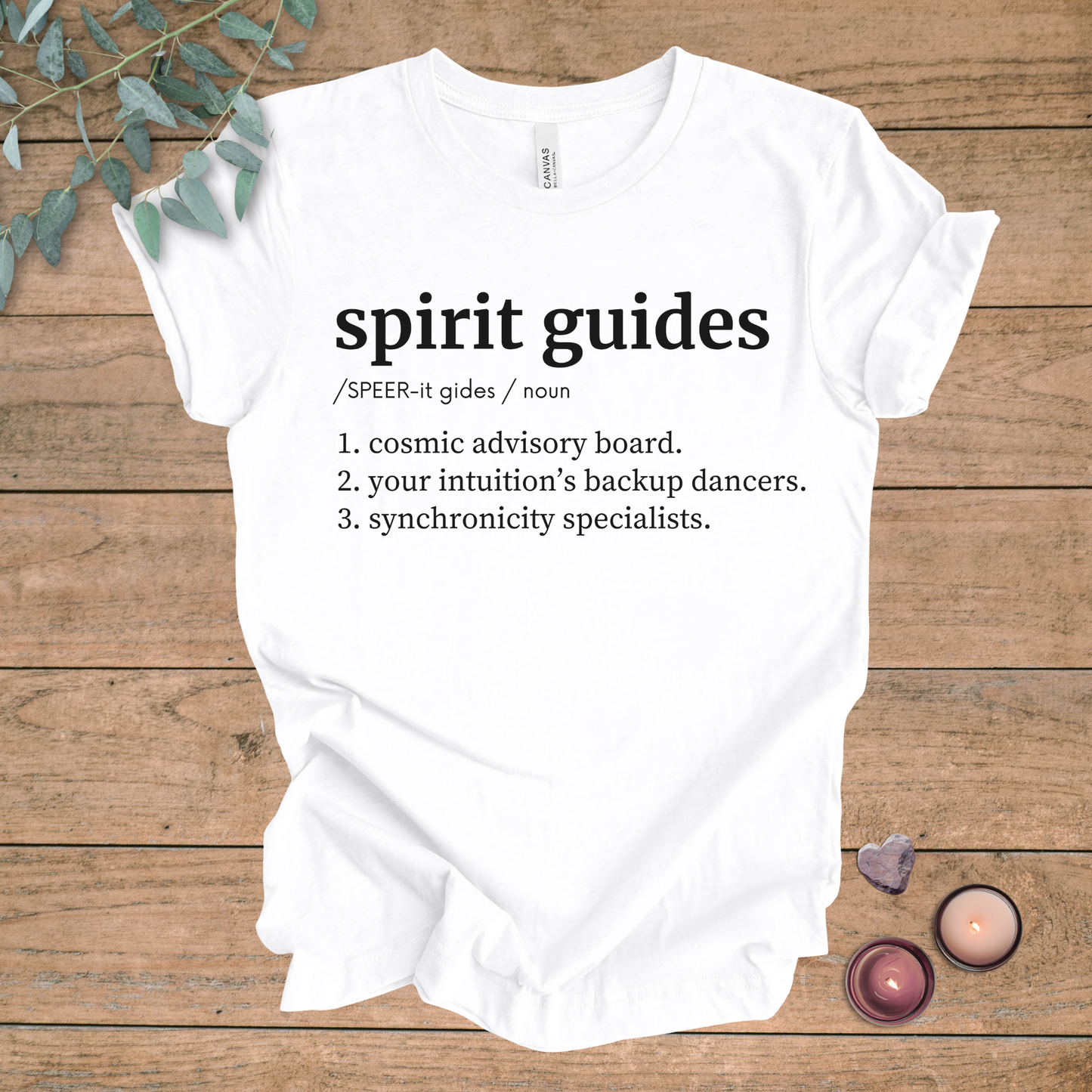 Spirit Guides Definition | Funny Unisex Tee