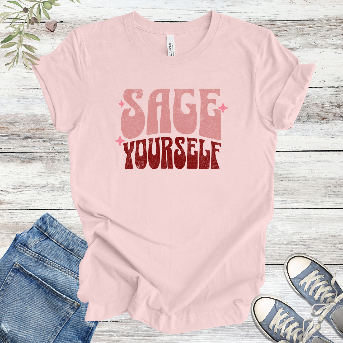 Sage Yourself | Funny Spiritual Energy Cleanse Unisex Tee