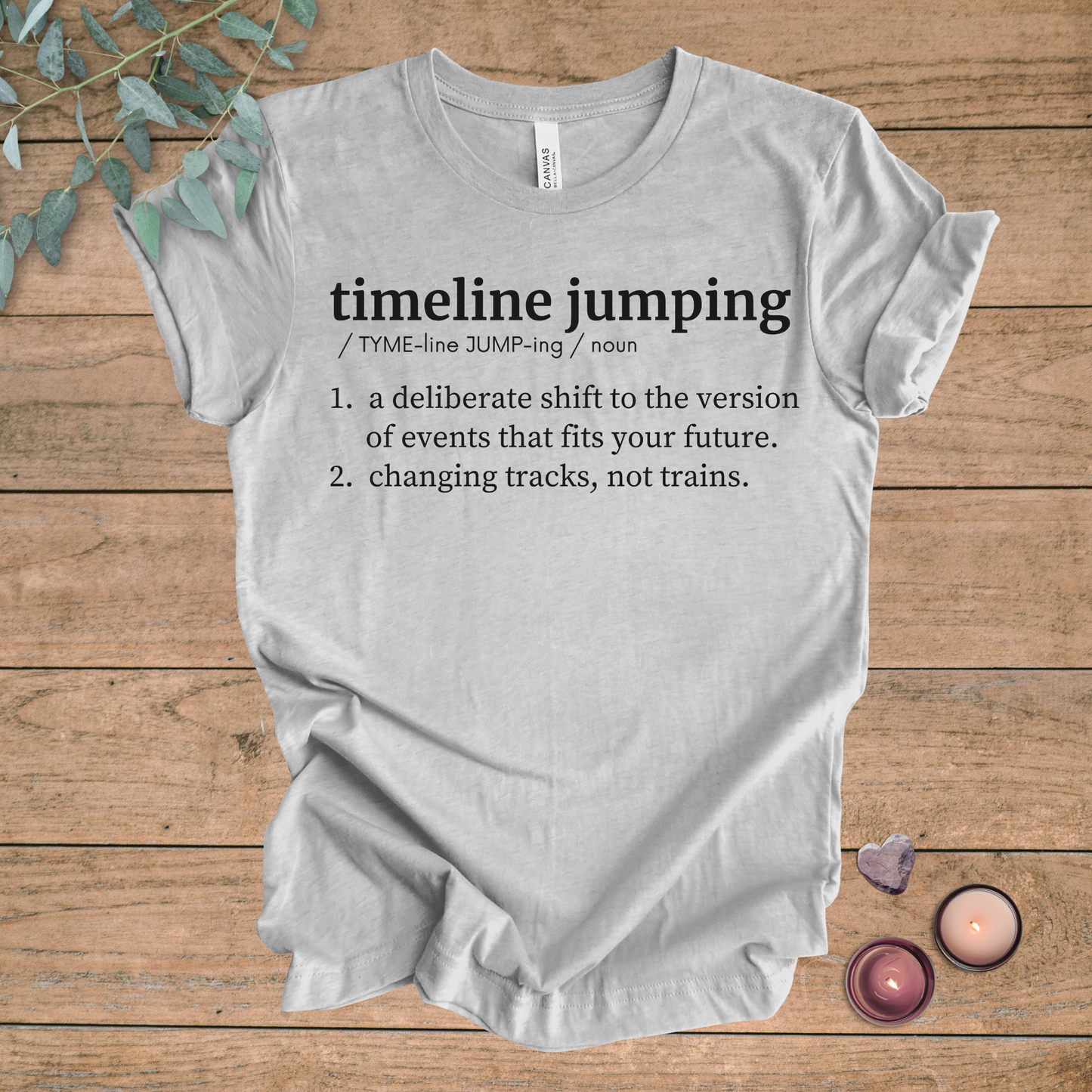 Timeline Jumping Definition | Funny Unisex Tee